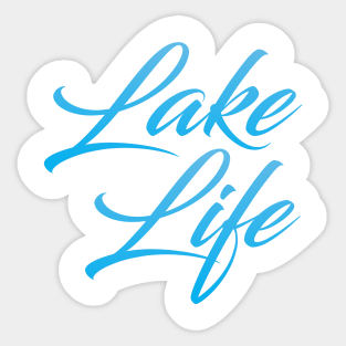 Lake Life Sticker